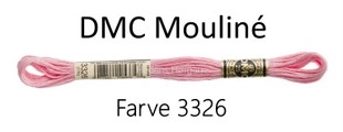 DMC Mouline Amagergarn farve 3326